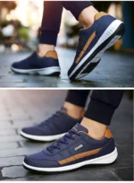 Men'S Spring And Autumn New Large-Sized 48 Casual Sports Shoes, Waterproof Leather Loafers, Walking Men'S Shoes - Image 9