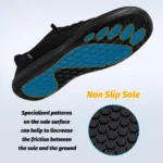 HOBIBEAR Unisex Barefoot Shoes for Men Women Wide Toe Adjustable Slip On Sneakers Minimalist Lightweight Walking Shoes - Image 17