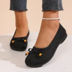 New Women's Soft Slip On Sneakers, Breathable Lightweight Casual Shoes - Image 5