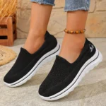 Breathable Womens Slip On Sneakers Soft Sole Comfortable Lightweight Casual Shoes for Everyday Walking Low Top - Image 6