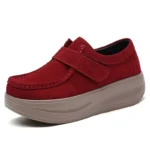 2025 Fashion Women Shoes Platform Shoes Leather Suede Plush Slip on Sneakers Tassel Fringe Loafers Moccasins Women Vintage Shoes - Image 9