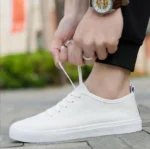 CanvasBreathable Mesh Men Shoes Trendy Lightweight Walking Flats Male Tennis Sneakers Outdoor Running Fitness Shoes - Image 5