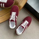 Women's Fashion Tennis Sneakers Flats Lace-up Vulcanized Shoes Autumn Outdoor Trainers Student Board Footwear - Image 28