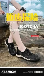 2025 Summer Walking Shoes Men Sneakers Sport Lightweight Casual Hiking Shoes Men Breathable Aqua Shoes Man Outdoor Footwea - Image 10