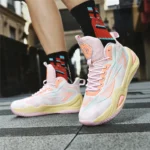 Men's Athletic Basketball Sneakers Breathable Cushioning Non-Slip Wearable Gym Training Running Shoes for Men And Women - Image 14
