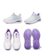 Men's and Women's Soft Sole Sports Fitness Shoes Cushion Breathable Mesh Tennis Sneakers - Image 22