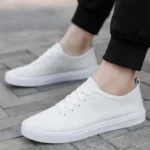 CanvasBreathable Mesh Men Shoes Trendy Lightweight Walking Flats Male Tennis Sneakers Outdoor Running Fitness Shoes - Image 9