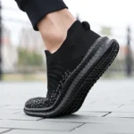 Men's Sneakers Classic Casual Shoes Breathable mesh running sneakers without lacing Lightweight Walking shoes - Image 5