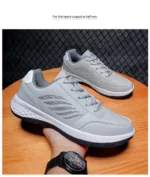 Men Walking Shoe Fashion Casual Sneakers Non-slip Man PU Leather Footwear - Image 30