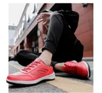 Men Walking Shoe Fashion Casual Sneakers Non-slip Man PU Leather Footwear - Image 26
