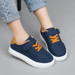 First Walker Boys Casual Barefoot Sneakers 2026 New Summer Kids Walking Shoes Soft Sole Lightweight School Outdoor Play Footwear - Image 10