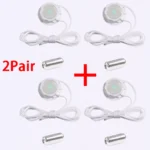 Round Twist-lock shoelaces Black and White Outdoor Sports Shoelaces Unisex Easy-to-use automatic shoelace 1Pair/2Pair - Image 17