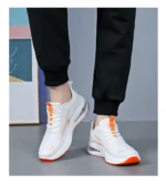 Men's and Women's Soft Sole Sports Fitness Shoes Cushion Breathable Mesh Tennis Sneakers - Image 15