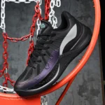 Wear resistant cushioned basketball sneakers lightweight non slip rubber simple all match breathable men outdoor athletic shoes - Image 7