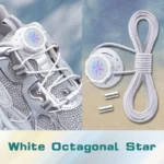 Install Simple Swivel Buckle Laces Automatic Shoelaces Without Ties Unisex Thick Rope Tennis Sneakers Shoelace Shoe Accessories - Image 8