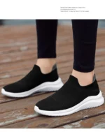 Men's Shoes Soft Sole Slip-On Sneakers Men Running Shoes Lightweight Men's Loafers Walking Male Footwear - Image 24