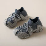 Women Platform Sneakers Lace Up Running Sports Shoes Soft Breathable Tennis Sneakers Casual Outdoor Comfortable Shoes For Female - Image 8
