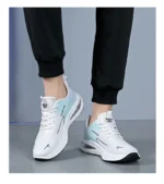 Men's and Women's Soft Sole Sports Fitness Shoes Cushion Breathable Mesh Tennis Sneakers - Image 12