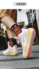 Men's Athletic Basketball Sneakers Breathable Cushioning Non-Slip Wearable Gym Training Running Shoes for Men And Women - Image 30