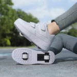 Deform Roller Skates With 4 Wheels Shoes Runaway Parkour 4-Wheel Skate Sneakers Deformation Shoes For Women Youth Adult Gift - Image 8