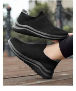 Men's Shoes Soft Sole Slip-On Sneakers Men Running Shoes Lightweight Men's Loafers Walking Male Footwear - Image 26