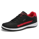 Men'S Spring And Autumn New Large-Sized 48 Casual Sports Shoes, Waterproof Leather Loafers, Walking Men'S Shoes - Image 2