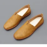 Fashion Casual Shoes Handmade Moccasins Leather Loafers Men Driving Shoes Size 39-48 - Image 49