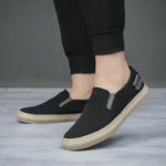 Summer Breathable Canvas Shoes Men Loafers Slip On Sneakers Fashion Casual Men Shoes Lightweight Flats Men Driving ZapatoBD24060 - Image 4