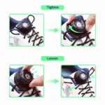 New Swivel Buckle Laces Automatic Shoelaces Without ties Install simple Thick Rope Tennis Sneakers Shoelace Shoe Accessories - Image 3