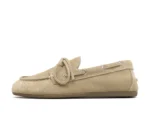 Smile Circle Boat Shoes Women Genuine Leather Loafers Moccasins Lace-up Flat Shoes - Image 10