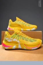 Wear resistant cushioned basketball sneakers lightweight non slip rubber simple all match breathable men outdoor athletic shoes - Image 11
