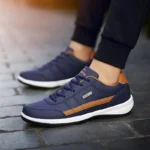 Men'S Spring And Autumn New Large-Sized 48 Casual Sports Shoes, Waterproof Leather Loafers, Walking Men'S Shoes - Image 4