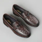 Summer Adult Loafers for Men Casual Footwear Mens Fashion Genuine Leather Shoes Wedding Business Dress Breathable Driving Shoes - Image 17