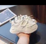 2025 New Spring Children Sneakers Girls Fashion Clunky Sneakers Boys Handsome Mesh Shoes Kids Running Sneakers - Image 19