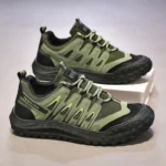 LOEIKAN Men's Breathable Non-slip Hiking Shoes, Outdoor Trail Running Sneakers - Image 6