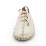 TIMETANG Genuine Leather Loafers Casual Platform Shoes Woman Slip On Flats Bowtie Moccasin Comfortanble Creepers Women Shoes - Image 3