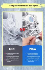 Install Simple Swivel Buckle Laces Automatic Shoelaces Without Ties Unisex Thick Rope Tennis Sneakers Shoelace Shoe Accessories - Image 35