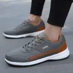 Men'S Spring And Autumn New Large-Sized 48 Casual Sports Shoes, Waterproof Leather Loafers, Walking Men'S Shoes - Image 6