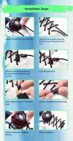 New Swivel Buckle Laces Automatic Shoelaces Without ties Install simple Thick Rope Tennis Sneakers Shoelace Shoe Accessories - Image 25