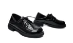 AIYUQI Genuine Leather Loafers Women 2024 Autumn New British Style Shoes Women Lace-up Casual Women Shoes - Image 19