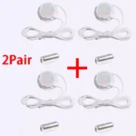 Round Twist-lock shoelaces Black and White Outdoor Sports Shoelaces Unisex Easy-to-use automatic shoelace 1Pair/2Pair - Image 19
