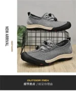 2025 Summer Walking Shoes Men Sneakers Sport Lightweight Casual Hiking Shoes Men Breathable Aqua Shoes Man Outdoor Footwea - Image 21