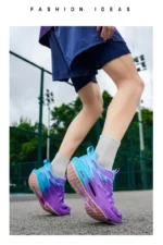 Men Sports Running Shoes Casual Marathon Breathable Lightweight Women's Comfortable Athletic Nonskid Walking Sneakers - Image 30