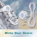 Install Simple Swivel Buckle Laces Automatic Shoelaces Without Ties Unisex Thick Rope Tennis Sneakers Shoelace Shoe Accessories - Image 9