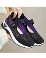 Running Sneakers Women Fashion Mesh Breathable Casual Wedge Platform Hiking Shoes Female Tenis Feminino Zapatillas Mujer2023 - Image 17