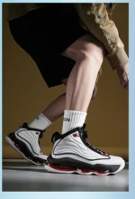Men's Basketball Shoes Breathable Cushioning Non-Slip Wearable Runing Shoes Gym Training Athletic Basketball Sneakers for Women - Image 19