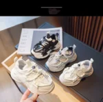 2025 New Spring Children Sneakers Girls Fashion Clunky Sneakers Boys Handsome Mesh Shoes Kids Running Sneakers - Image 15