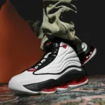 Men's Basketball Shoes Breathable Cushioning Non-Slip Wearable Runing Shoes Gym Training Athletic Basketball Sneakers for Women - Image 2