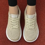 Women's Wide-Toe Sneakers, Thick-Soled, Lightweight, Breathable Casual Walking Shoes, Extra Wide and Loose Fit for Commuting and Work - Image 2