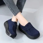 2025 Fashion Women Shoes Platform Shoes Leather Suede Plush Slip on Sneakers Tassel Fringe Loafers Moccasins Women Vintage Shoes - Image 4